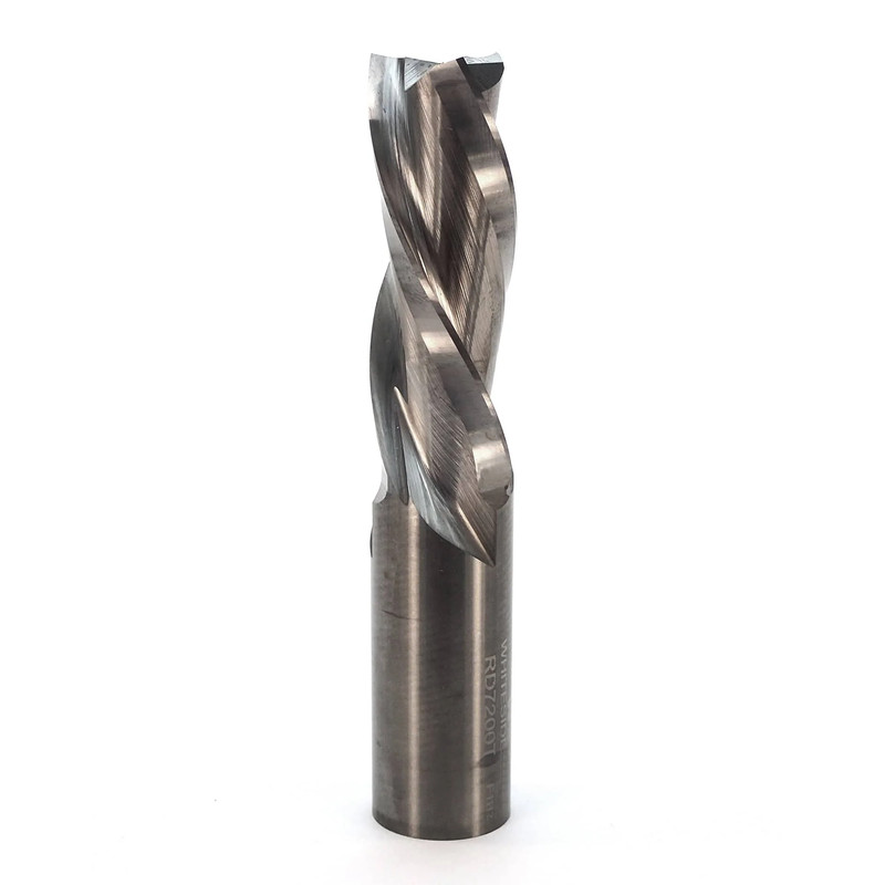 Triple Flute Spiral Router Bit - 3/4" SH 3/4" CD 2" CL 4" OL - Types:Downcut Spiral Bit